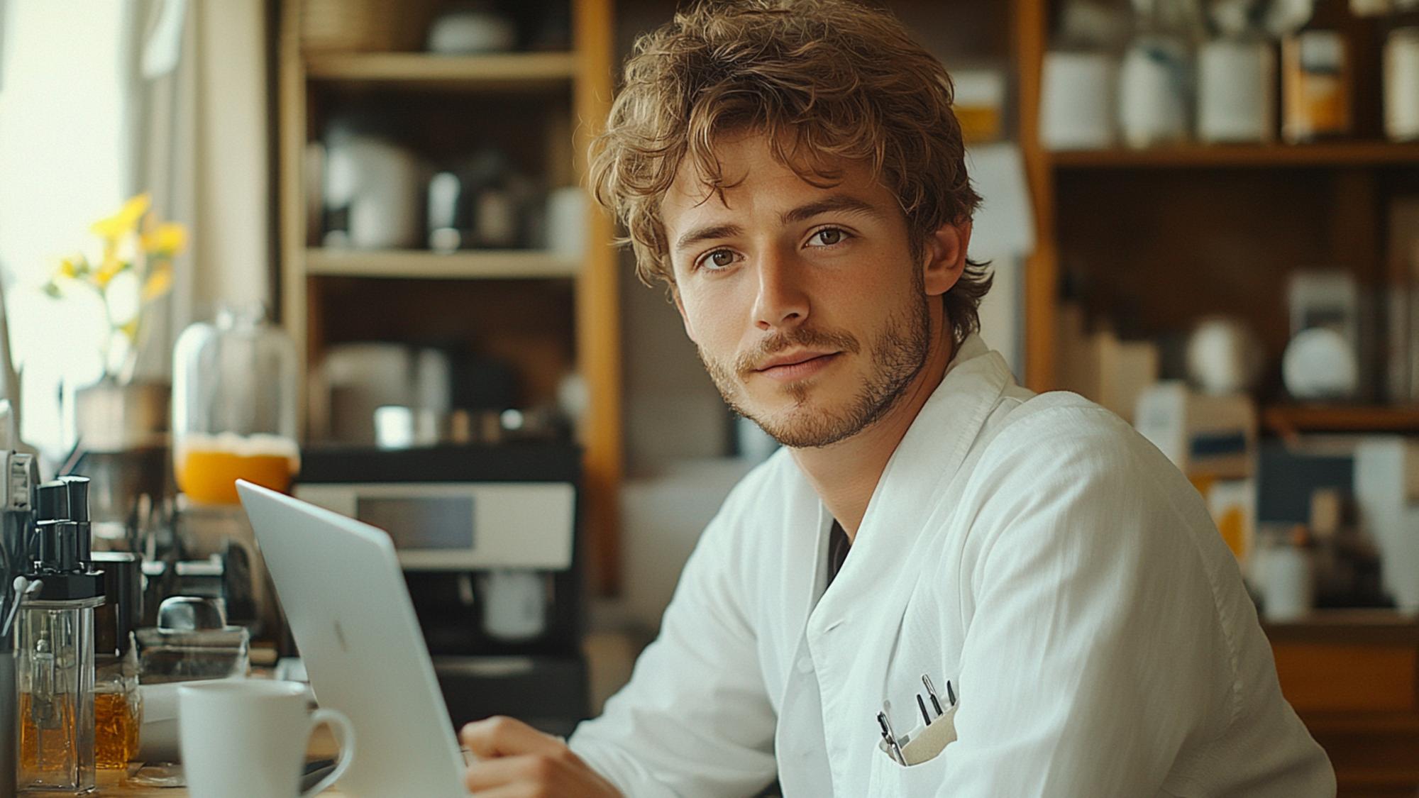 Portrait of food scientist